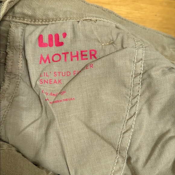 Mother Lil Stud Finder Jeans NWOT Prairie Sand - Picture 2 of 7